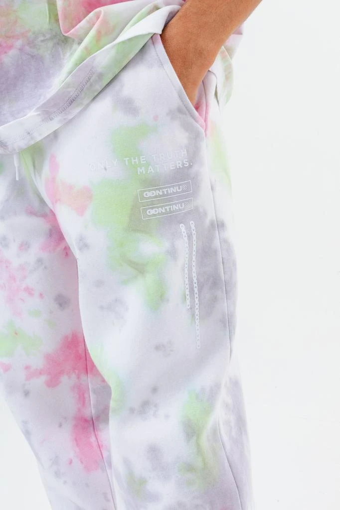 商品CONTINU8 ADULTS|CONTINU8 PINK PRINT JOGGERS,价格¥74,第4张图片详细描述