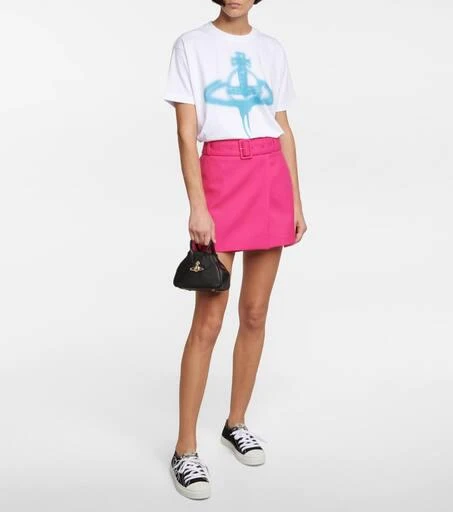 商品Vivienne Westwood|Yasmine迷你皮革单肩包,价格¥2774,第4张图片详细描述