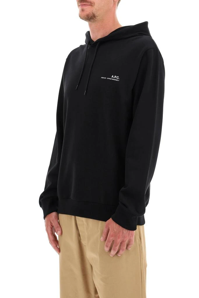 商品A.P.C.|A.p.c. item 001 logo print hoodie,价格¥1030,第4张图片详细描述