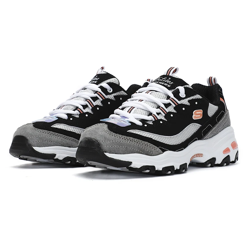 商品[国内直发] SKECHERS|熊猫鞋 D'LITES 1.0时尚绑带女士运动休闲鞋,价格¥356,第1张图片