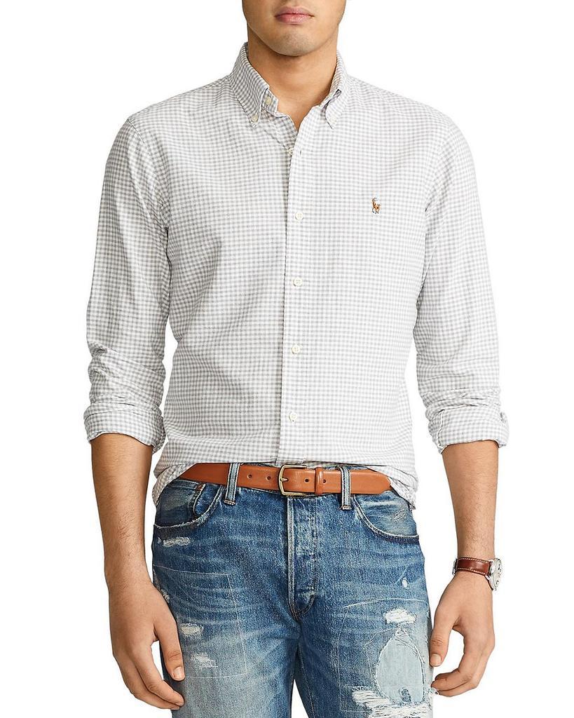 商品Ralph Lauren|Classic Fit Gingham Oxford Button-Down Shirt,价格¥733,第1张图片