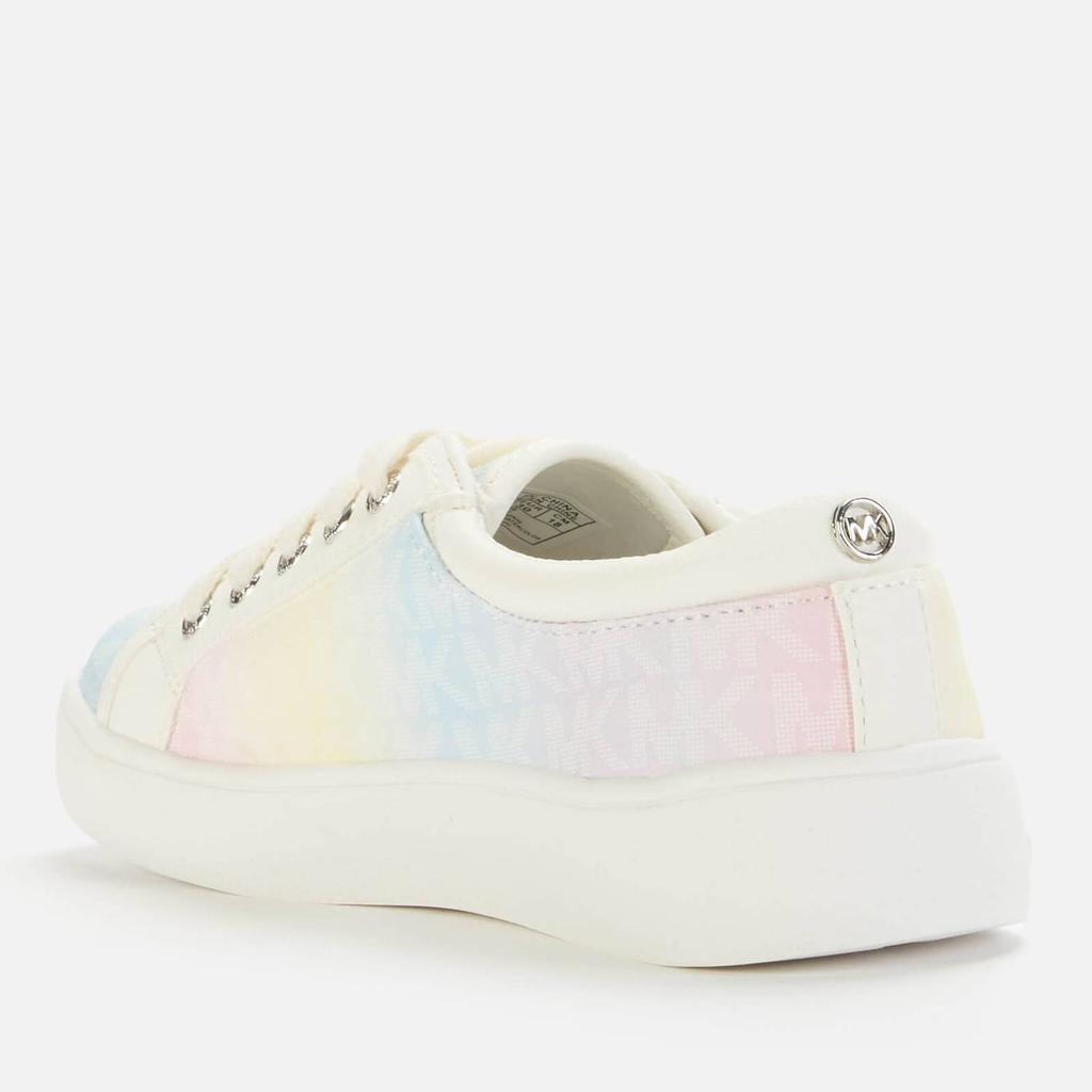 商品Michael Kors|Michael Kors Girls' Jem Miracle Watercolour Trainers - Watercolour,价格¥312,第4张图片详细描述