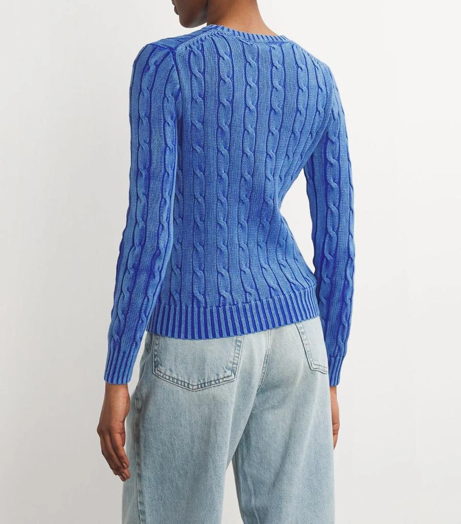 商品Ralph Lauren|Cotton Cable-Knit Sweater,价格¥1529,第4张图片详细描述