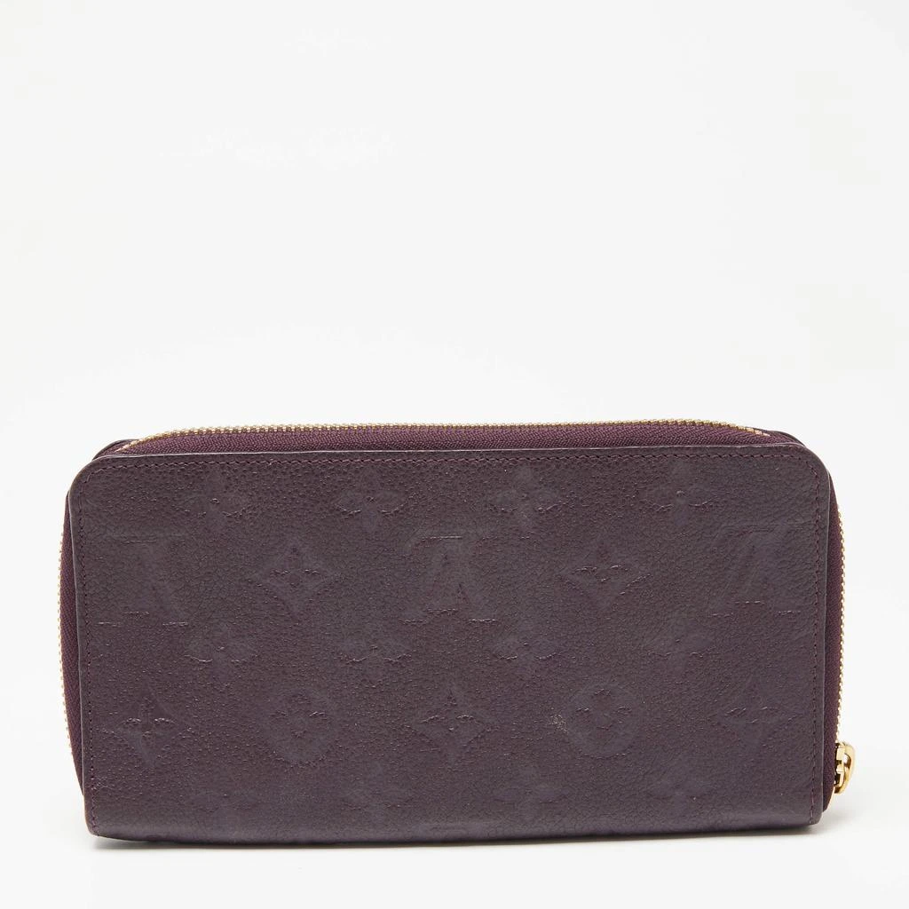 商品[二手商品] Louis Vuitton|Louis Vuitton Cassis Monogram Empreinte Leather Zippy Wallet,价格¥4014,第4张图片详细描述