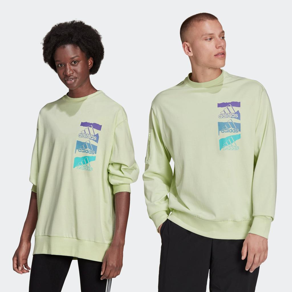 Men's adidas Essentials Brandlove Sweatshirt (Gender Neutral)商品第8张图片规格展示