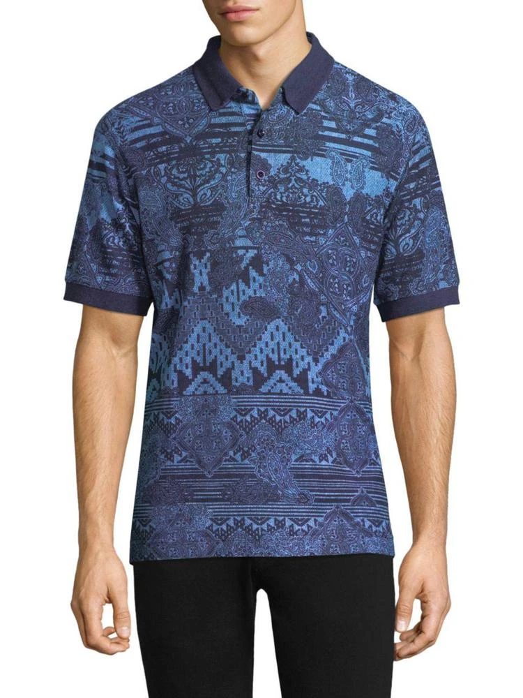 商品Robert Graham|Koppen Grid Tee,价格¥1106,第1张图片