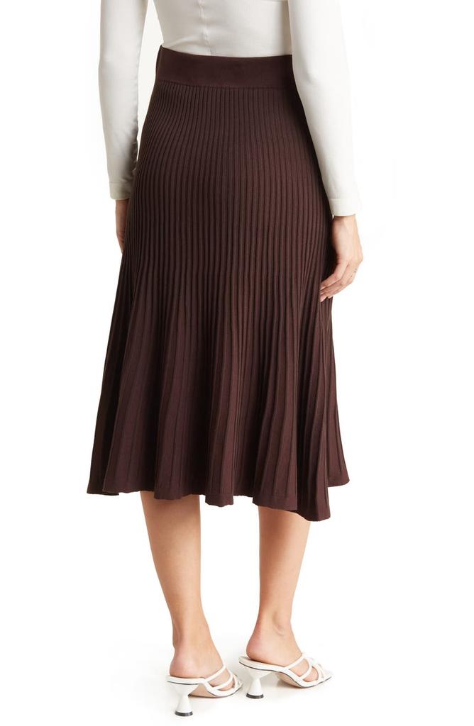 Pull-On Ribbed Sweater Skirt商品第2张图片规格展示
