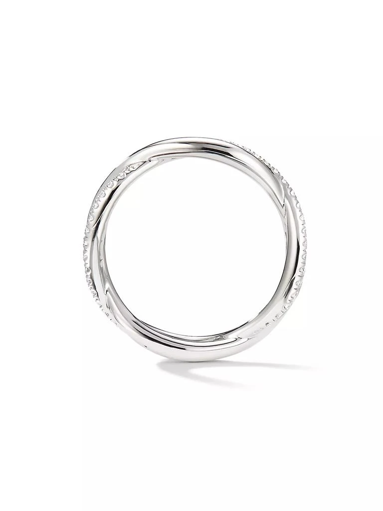 商品David Yurman|Infinity Band Ring in Platinum,价格¥15736,第2张图片详细描述