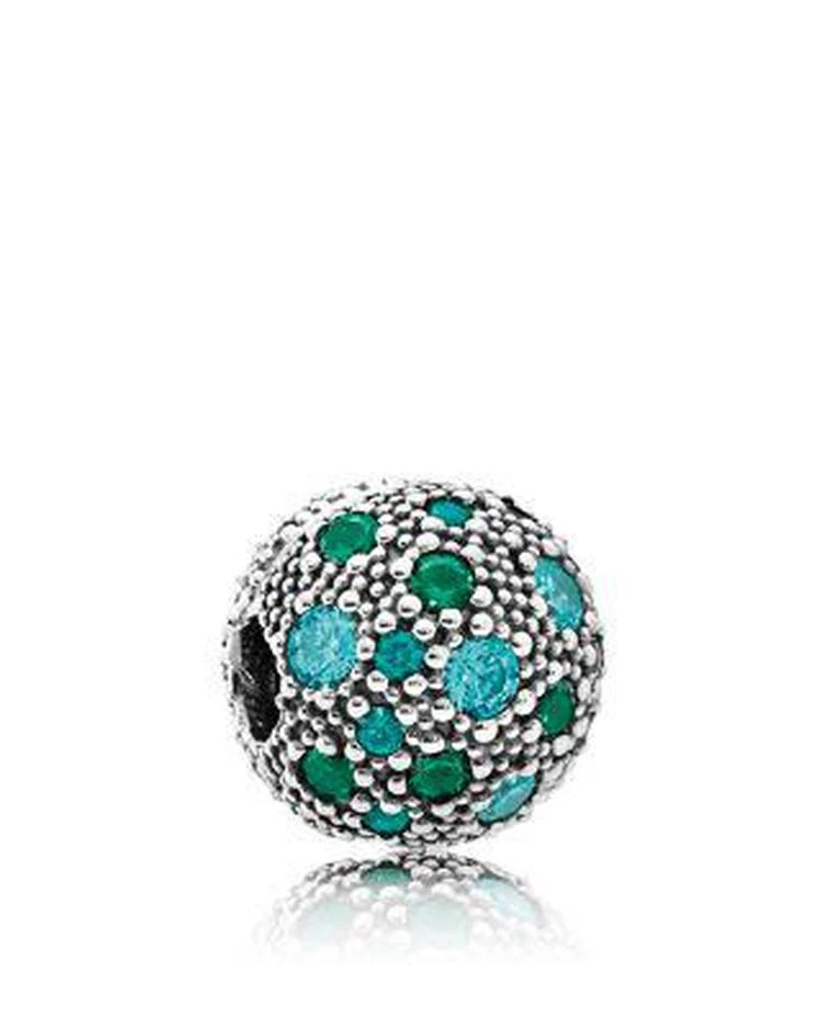 商品PANDORA|Sterling Silver & Cubic Zirconia Cosmic Stars Charm,价格¥556,第1张图片