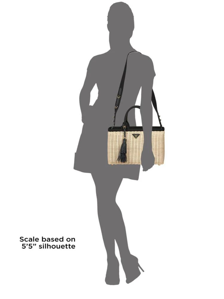 商品Prada|Prada - Midollino Bamboo Shoulder Bag,价格¥11940,第3张图片详细描述