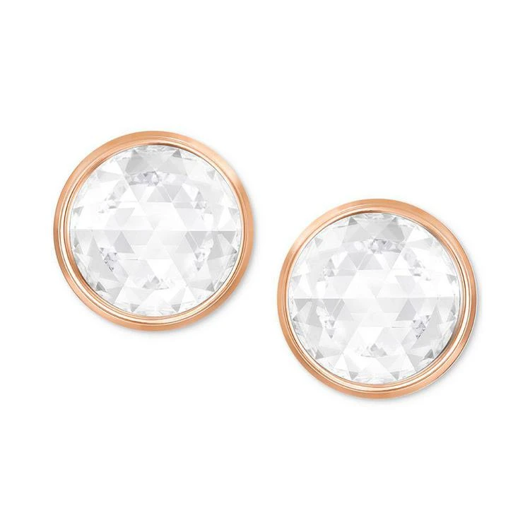 商品Swarovski|Rose Gold-Tone Pavé Crystal Front & Back Earrings,价格¥667,第2张图片详细描述