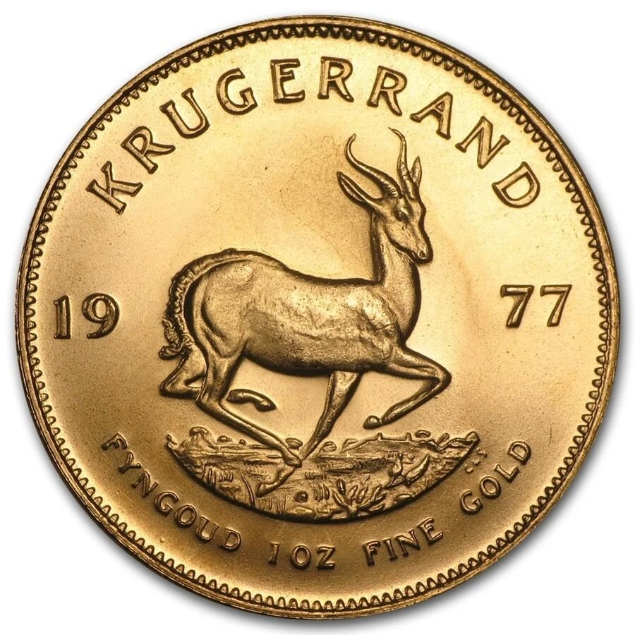 商品Krugerrand|1977 South Africa 1 OZ Gold Krugerrand,价格¥26249,第1张图片