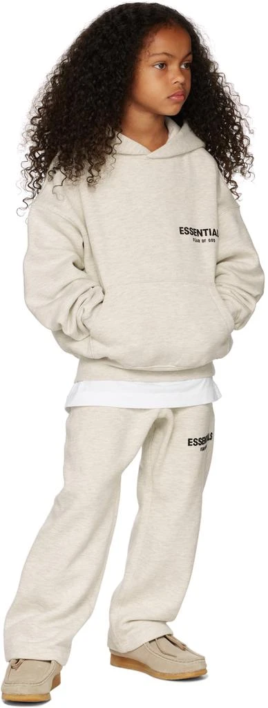 Fear of God ESSENTIALS Kids Off-White Logo Lounge Pants 4