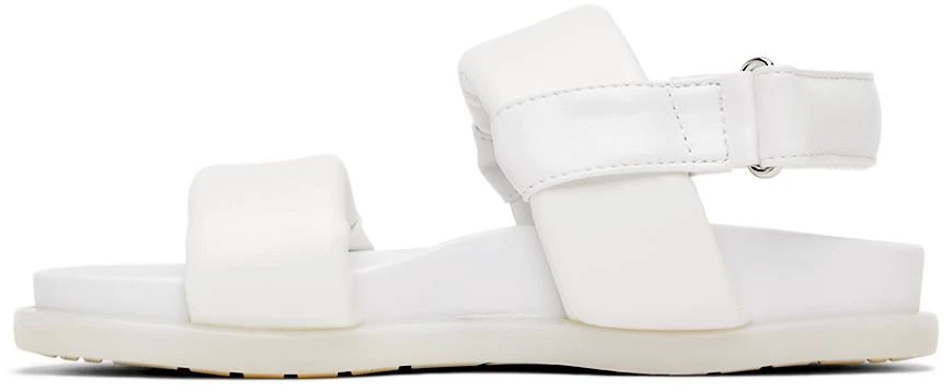 商品MAISON MARGIELA|Kids White Leather Sandals,价格¥694,第3张图片详细描述