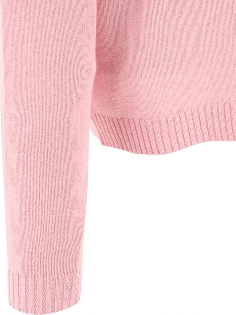 商品Stockholm Surfboard Club|Curved Logo Knitwear Pink,价格¥972,第4张图片详细描述