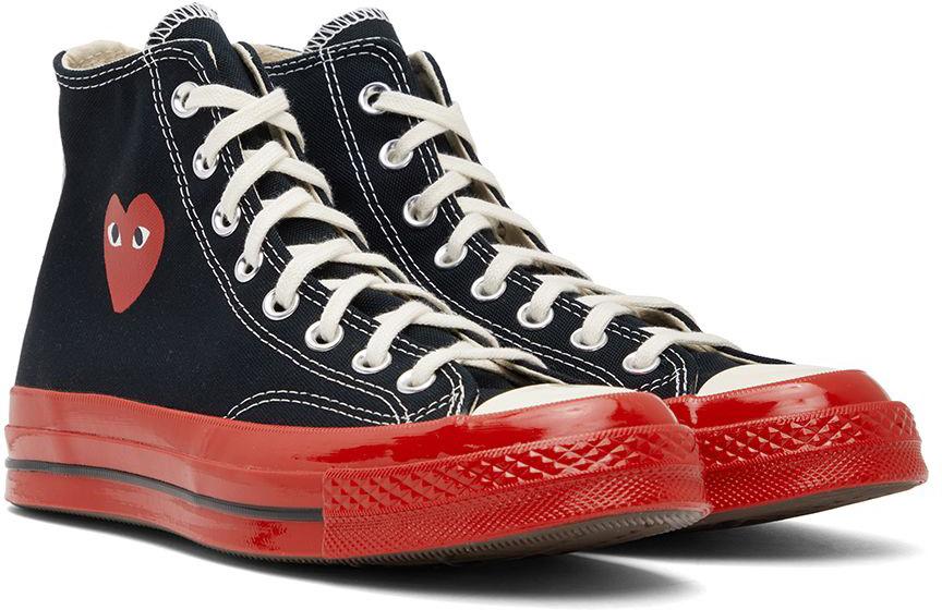 Black & Red Converse Edition Chuck 70 Sneakers商品第4张图片规格展示