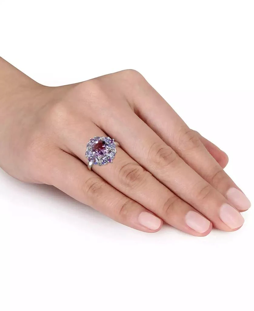 商品Macy's|Amethyst (1-7/8 ct. t.w.) & Tanzanite (1 ct. t.w.) in Sterling Silver,价格¥1337,第2张图片详细描述