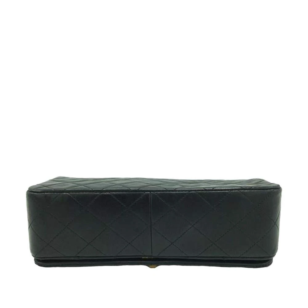 商品[二手商品] Chanel|Chanel Black Lambskin Leather CC Flap Shoulder Bag,价格¥29873,第4张图片详细描述