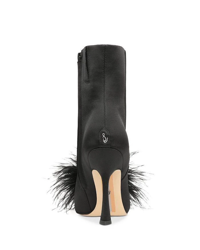商品Sam Edelman|Women's Ency Embellished High Heel Booties,价格¥1034,第4张图片详细描述