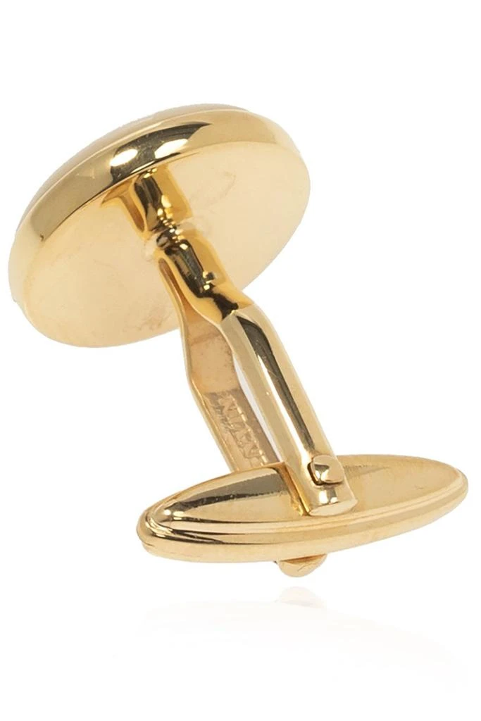 商品Lanvin|Lanvin Embellished Inset-Stone Cufflinks,价格¥2055,第2张图片详细描述