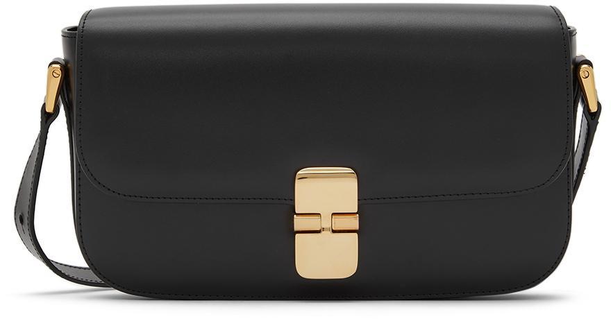 商品A.P.C.|Black Grace Baguette Shoulder Bag,价格¥5148,第4张图片详细描述