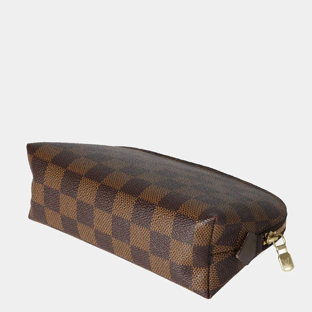 Louis Vuitton Brown Damier Ebene Canvas Cosmetic Clutch Bag  商品