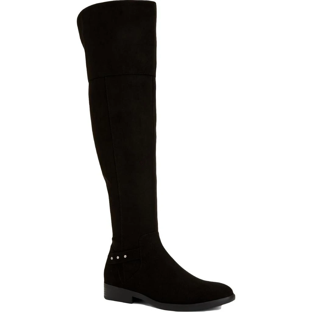 商品Style & Co|Style & Co. Womens Lessah Wide Calf Faux Suede Over-The-Knee Boots,价格¥92,第1张图片