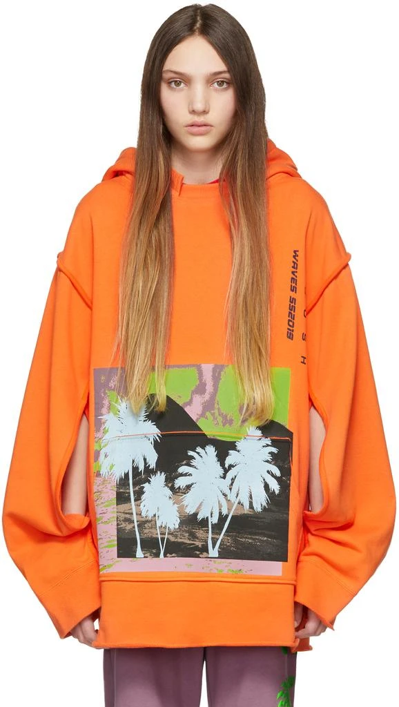 商品Ambush|Orange 'Waves' Hoodie,价格¥2162,第1张图片