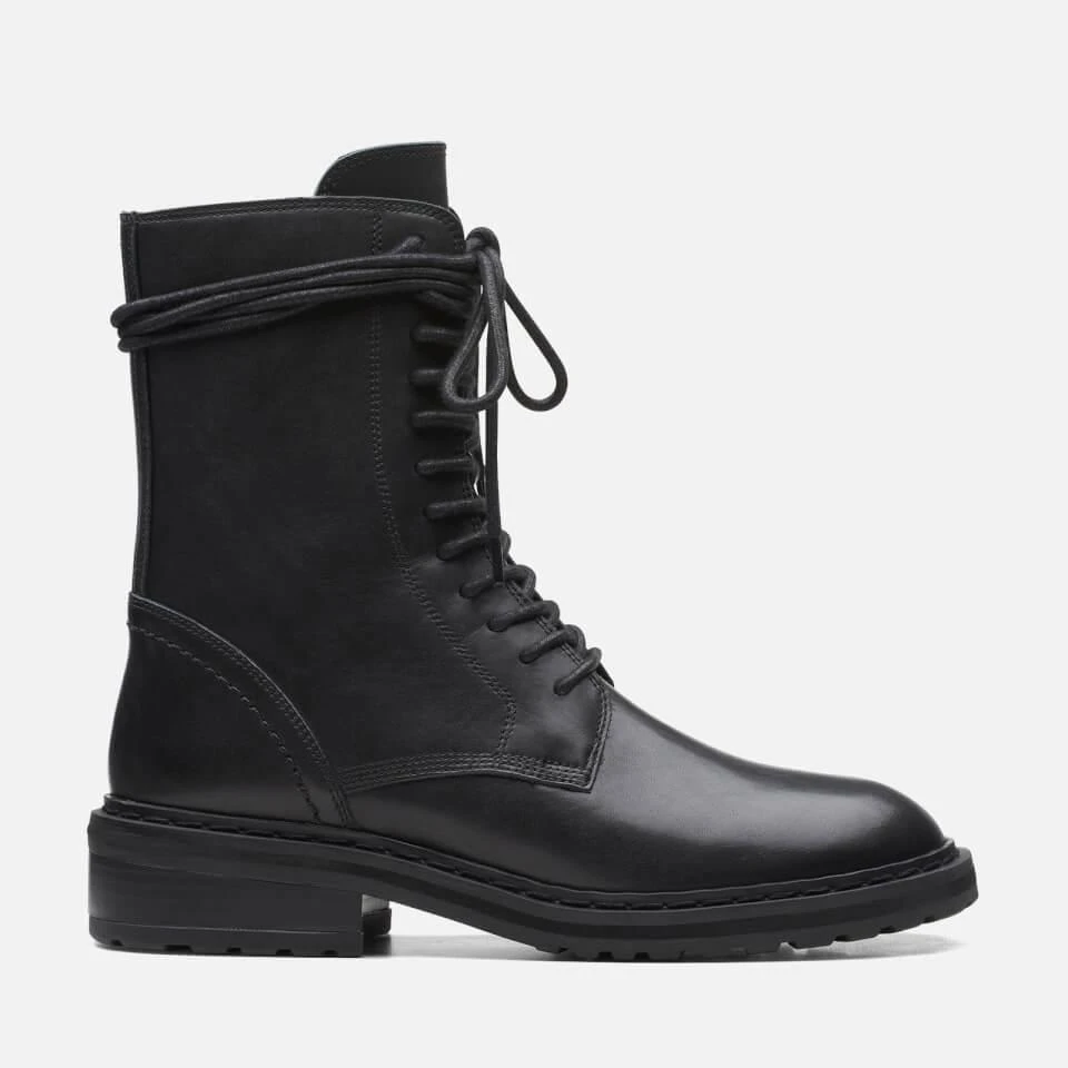 商品Clarks|CLARKS TILHAM LACE UP LEATHER BOOTS,价格¥463,第1张图片