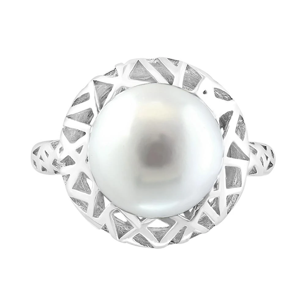 商品Effy|EFFY® Cultured Freshwater Pearl (12mm) Ring in Sterling Silver,价格¥992,第3张图片详细描述