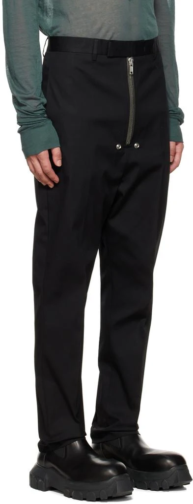 商品Rick Owens|黑色 Geth Bela 长裤,价格¥6737,第2张图片详细描述