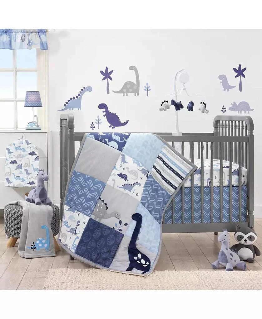 商品Bedtime Originals|Roar Blue/Gray Dinosaur Wall Decals/Appliques,价格¥127,第3张图片详细描述