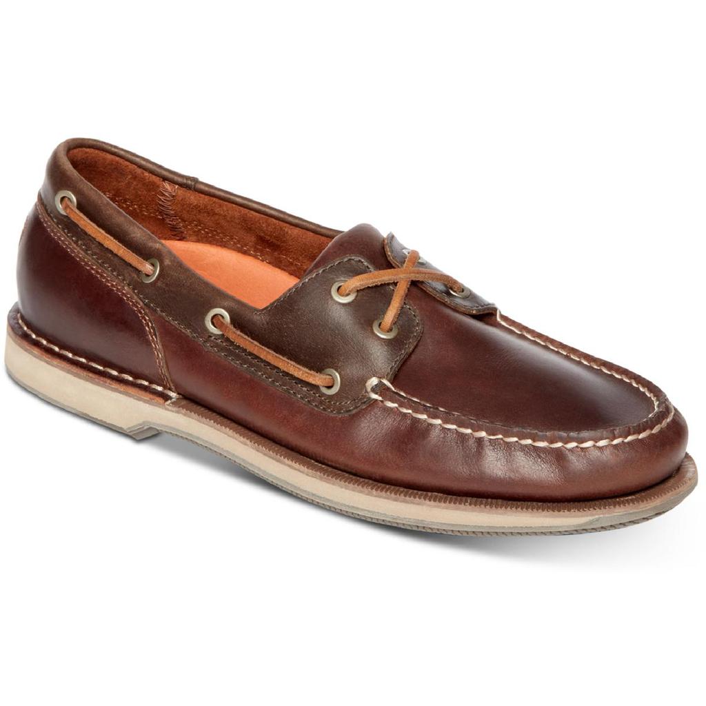 Rockport Mens Perth Leather Solid Loafers商品第1张图片规格展示