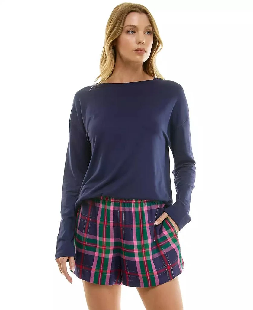 商品Roudelain|Women's Flannel Boxer Short,价格¥177,第5张图片详细描述