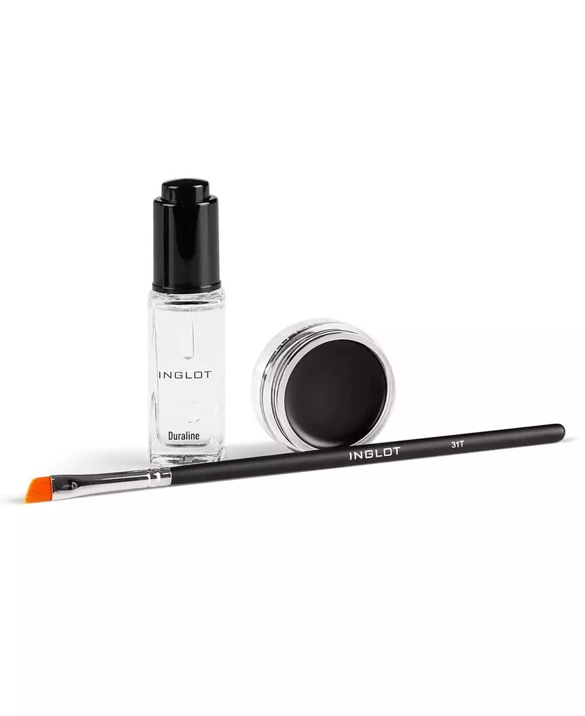 商品INGLOT|Eye Essential Set Duraline with AMC Eyeliner Gel 77 and Makeup Brush 31T, 3 Piece,价格¥375,第2张图片详细描述