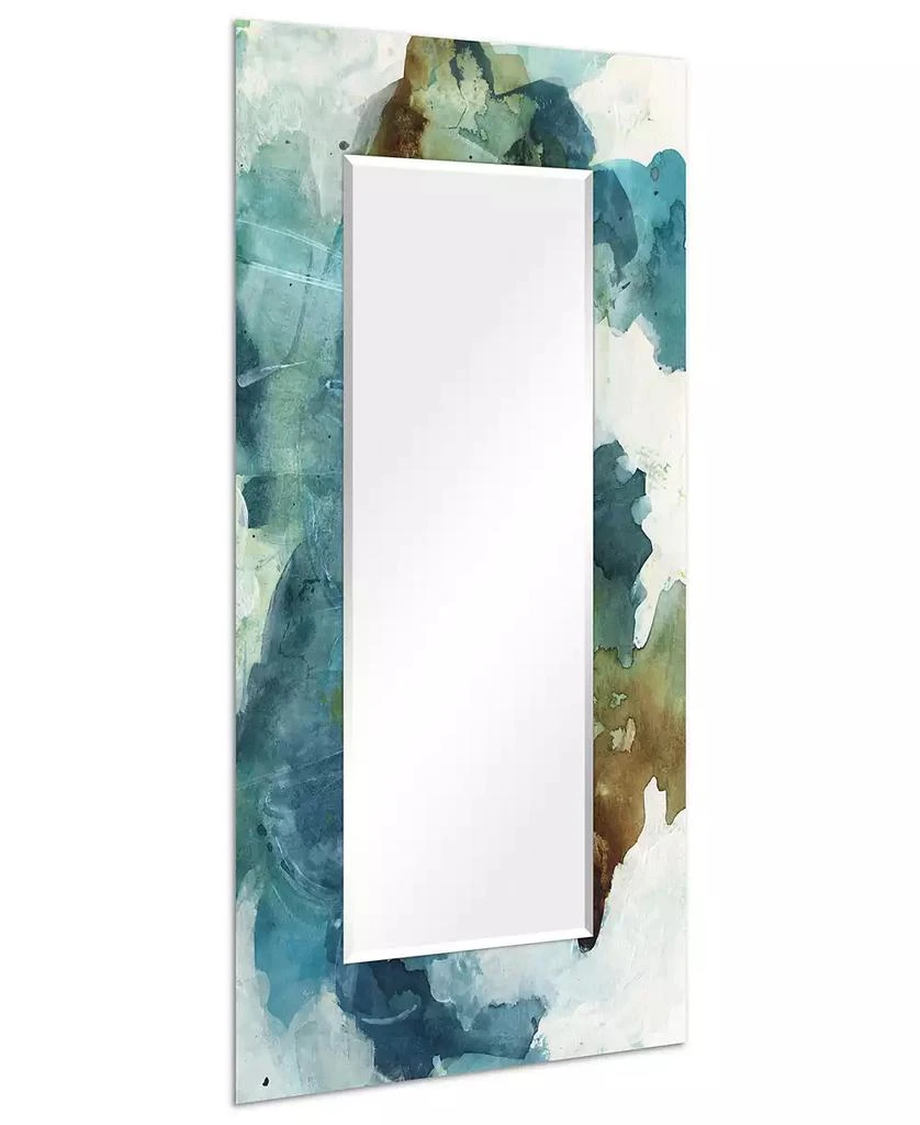 商品Empire Art Direct|"Blue Sky" Rectangular Beveled Mirror on Free Floating Printed Tempered Art Glass, 72" x 36" x 0.4",价格¥4205,第2张图片详细描述
