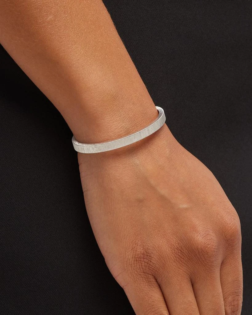 商品Buccellati|18K White Gold Macri Bracelet, Size 16,价格¥38702,第2张图片详细描述