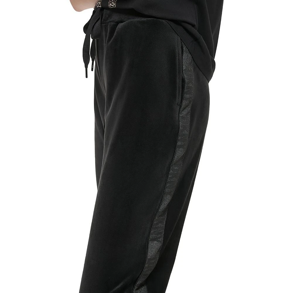商品DKNY|Women's Velour Pull-On Cuffed Joggers,价格¥300,第4张图片详细描述