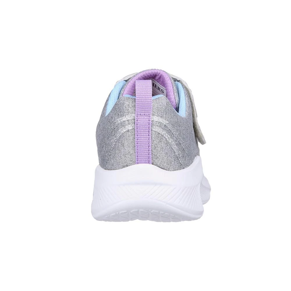 商品SKECHERS|Little Girls Dreamy Lites Wide Fit - Ready To Shine Stay-Put Casual Sneakers from Finish Line,价格¥150,第5张图片详细描述