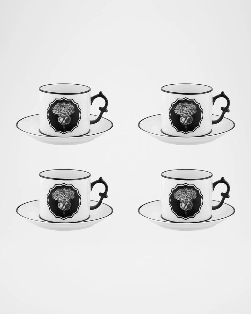 商品Christian Lacroix|Herbariae Tea Cups & Saucers, Set of 4,价格¥3047,第1张图片