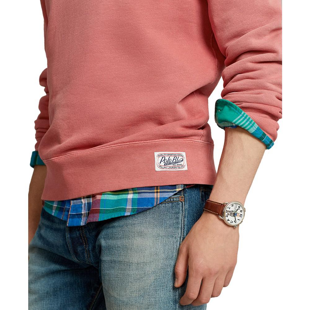 Men's U of Polo Fleece Sweatshirt商品第3张图片规格展示