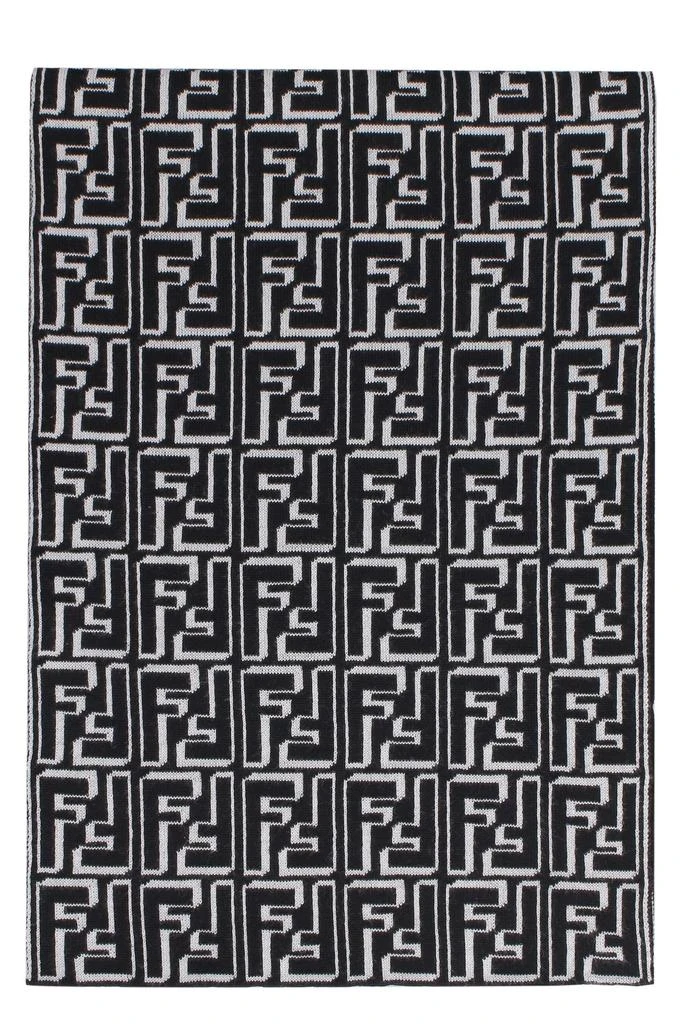 商品Fendi|Fendi Allover FF Jacquard Scarf,价格¥3215,第1张图片