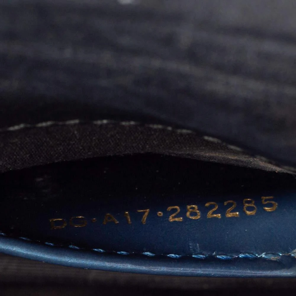 Bvlgari Metallic Blue Patent Leather Serpenti Forever Shoulder Bag 商品