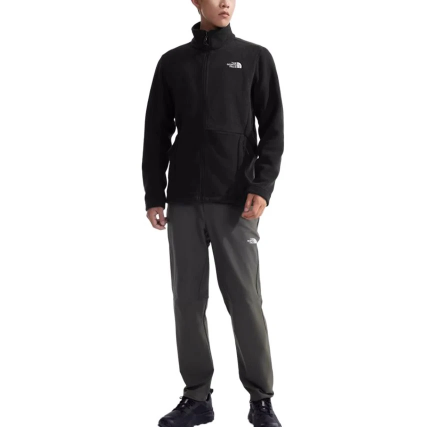 商品[国内直发] The North Face|北面 城市户外系列 品牌logo图案休闲运动拉链保暖立领夹克 男款 宇宙黑,价格¥675,第5张图片详细描述