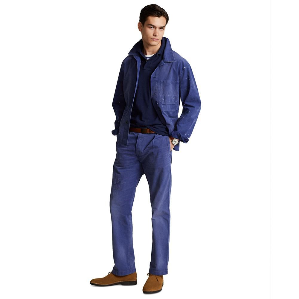 商品Ralph Lauren|Men's Distressed Denim Chore Jacket,价格¥745,第6张图片详细描述