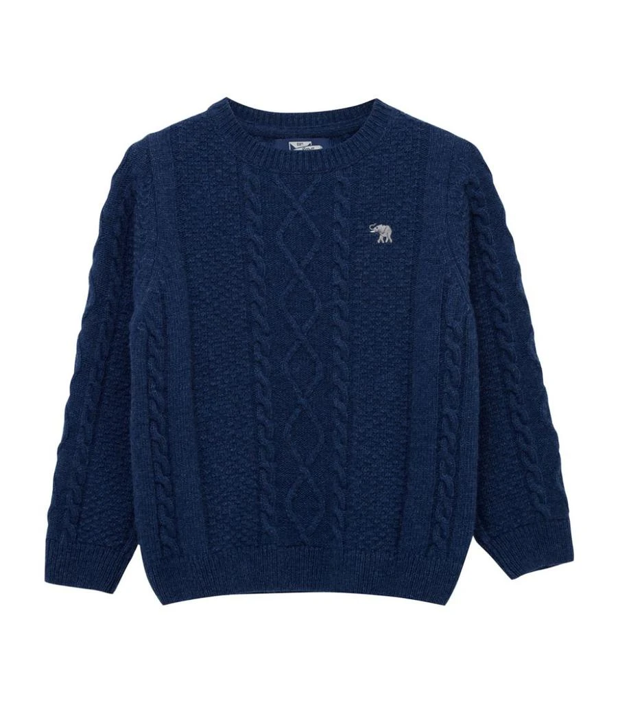 商品Trotters|Wool-Blend James Sweater (6-11 Years),价格¥574,第1张图片