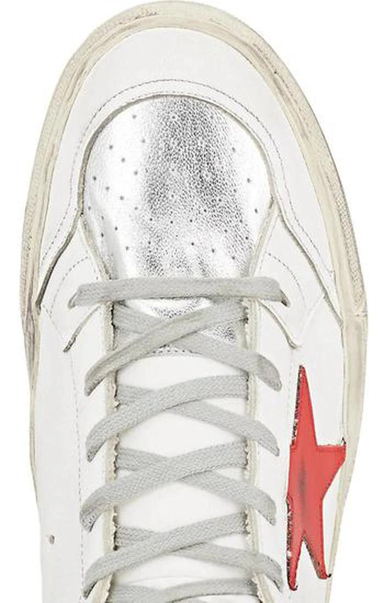 商品Golden Goose|Men's 2.12 Leather Sneakers,价格¥3942,第4张图片详细描述