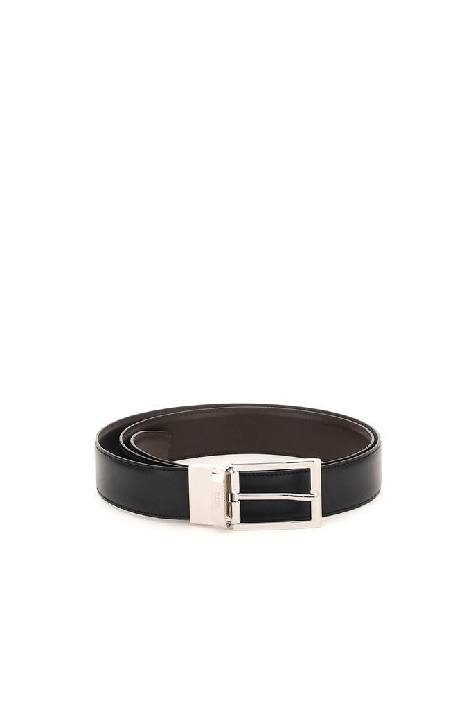 商品Zegna|Zegna Reversible Leather Belt,价格¥1176,第1张图片