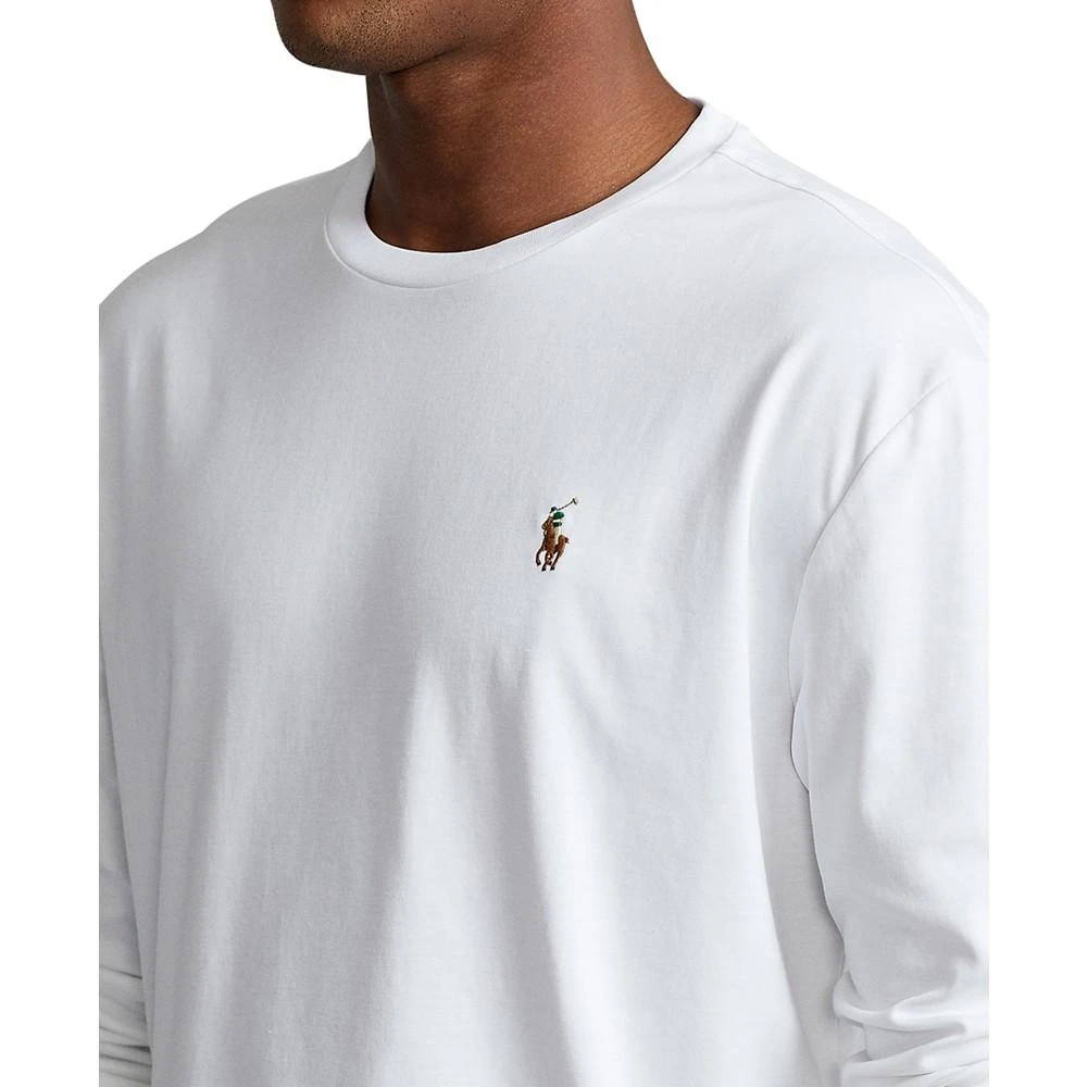 商品Ralph Lauren|Men's Classic-Fit Soft Cotton Crewneck T-Shirt,价格¥552,第4张图片详细描述