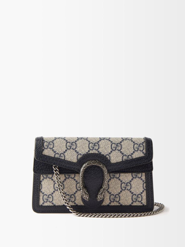 商品Gucci|Dionysus super mini GG-Supreme canvas bag,价格¥7169,第1张图片
